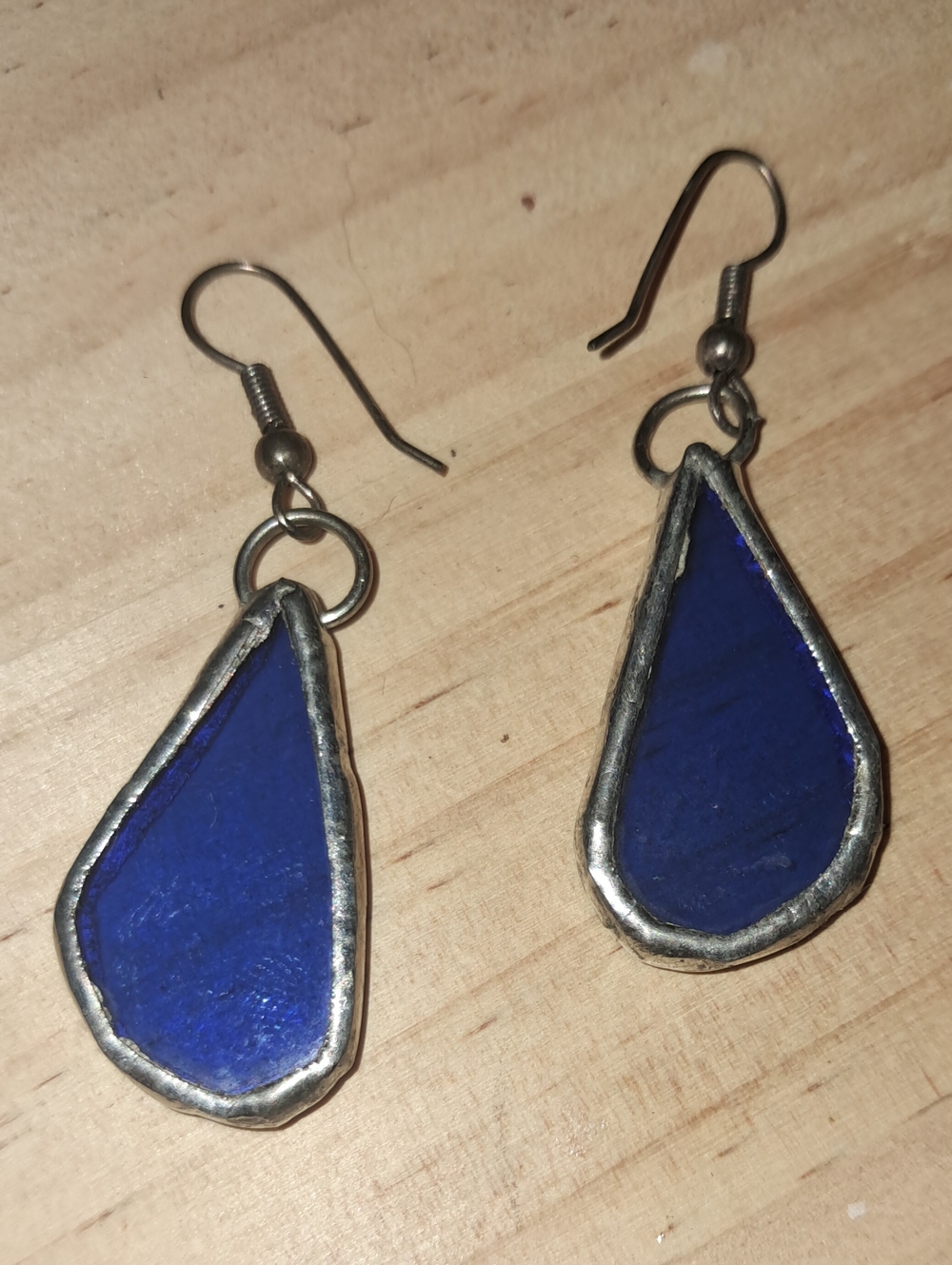 Stained Glass Dangle Earrings